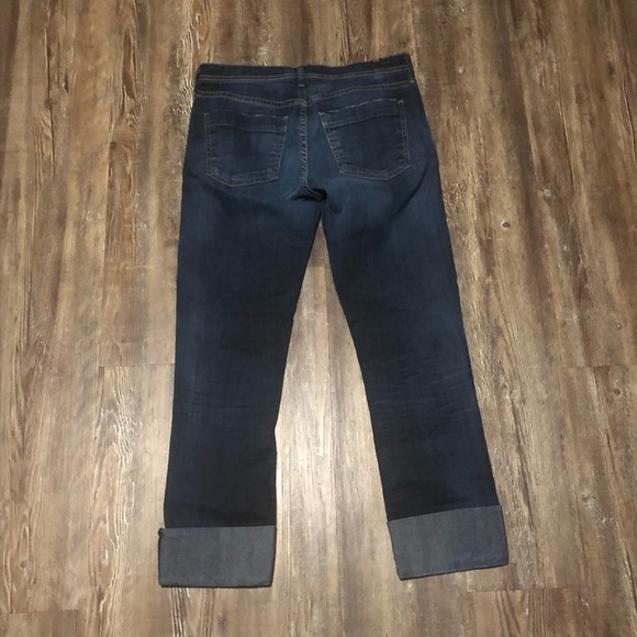 Citizens of Humanity Jeans Women's 27 Dani Cropped Straight Leg Cuffed Denim - Picture 6 of 7